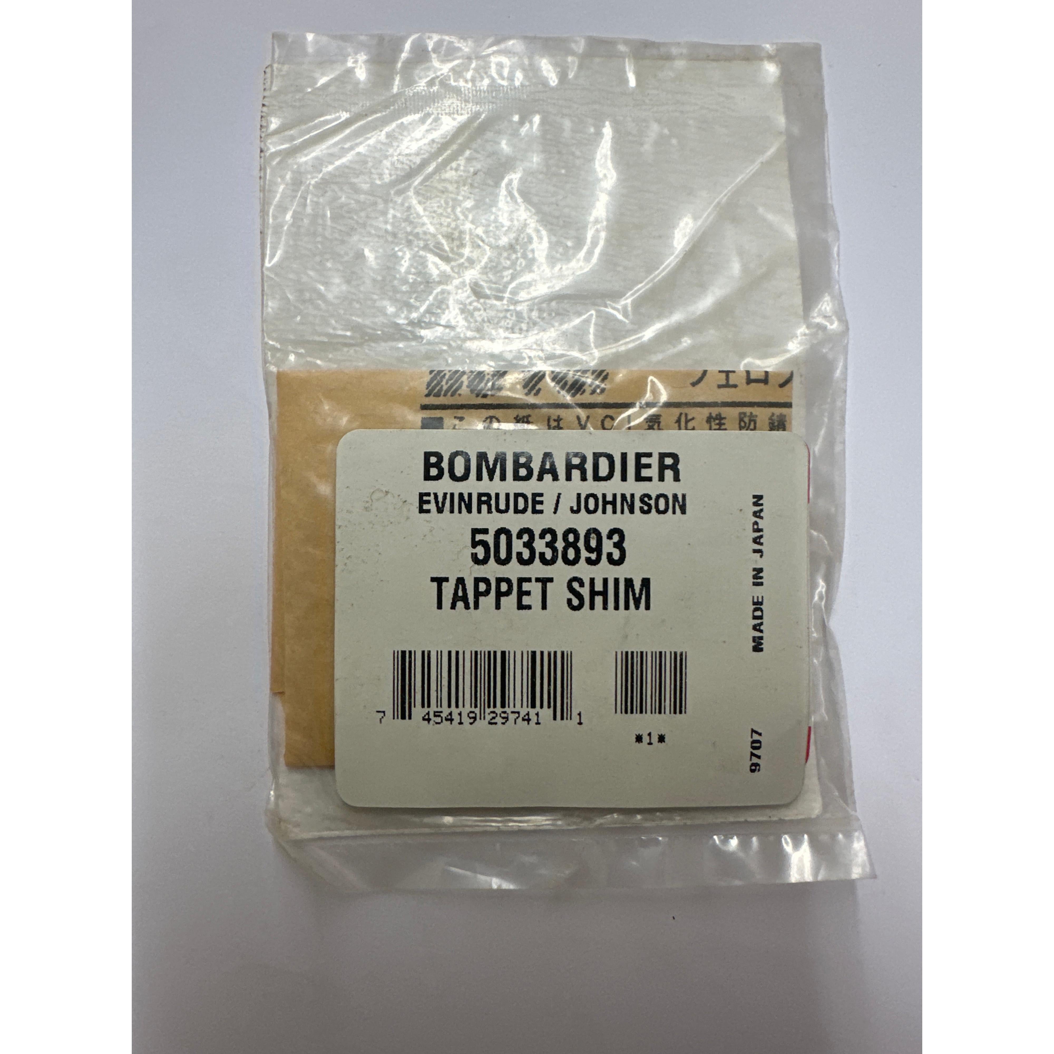 SHIM, TAPPET P/N 5033893