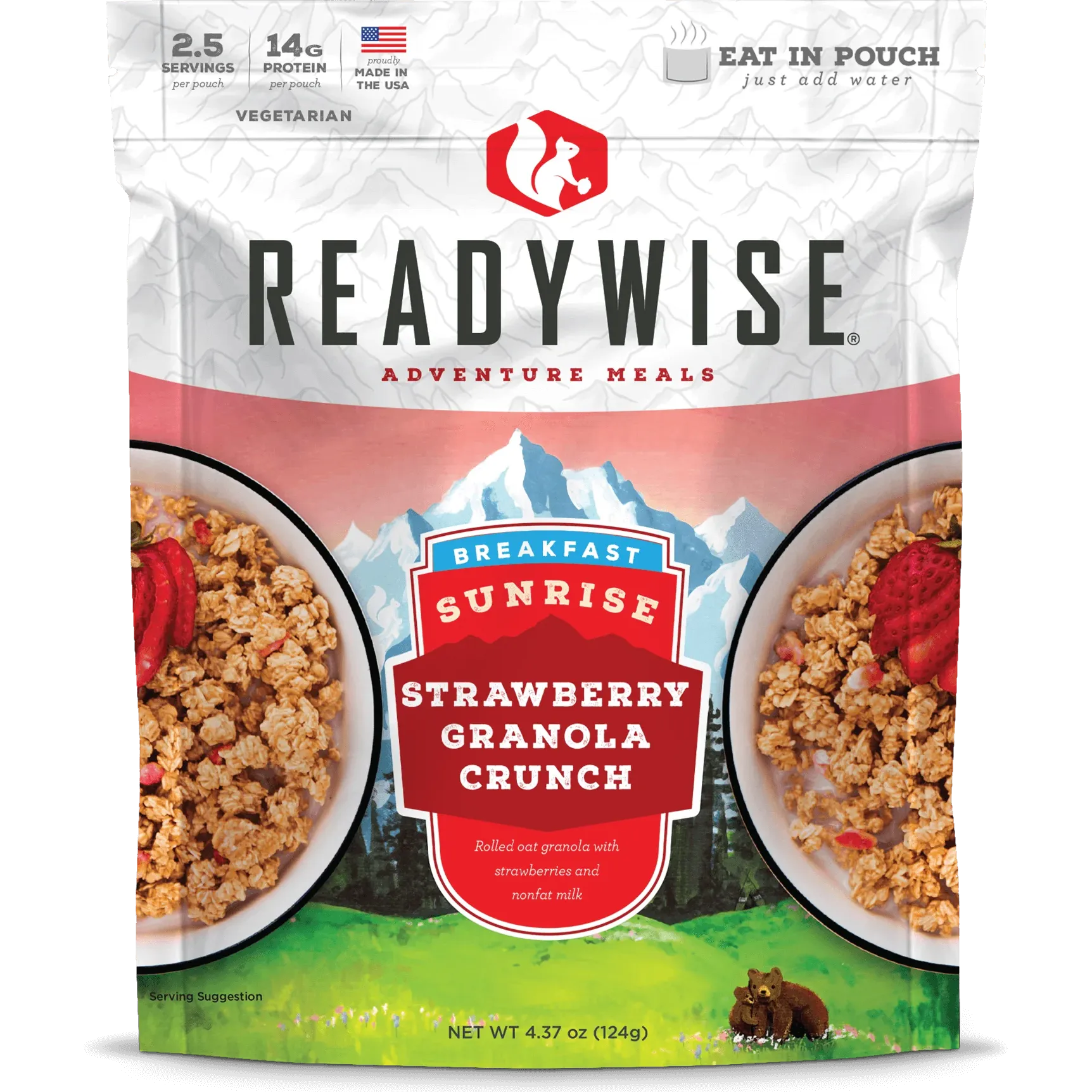 Sunrise Strawberry Granola Crunch