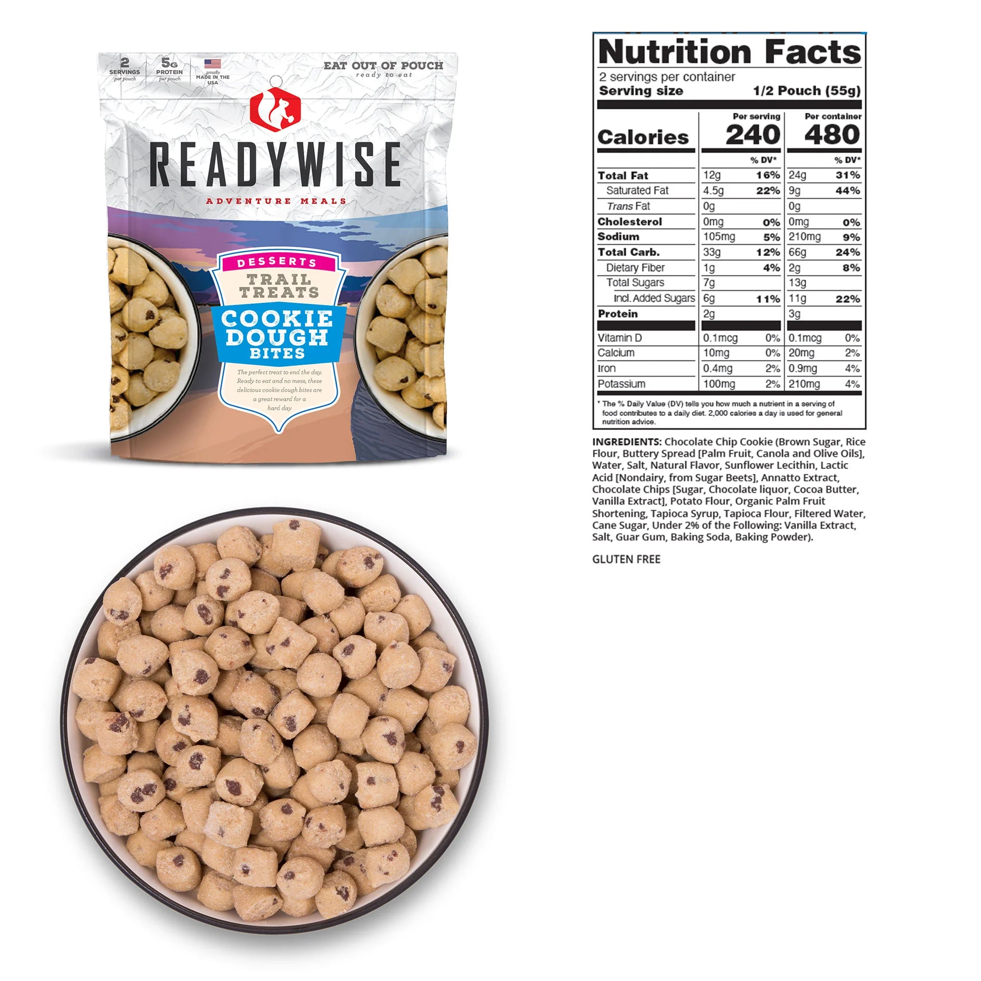 Trail Treats Cookie Dough