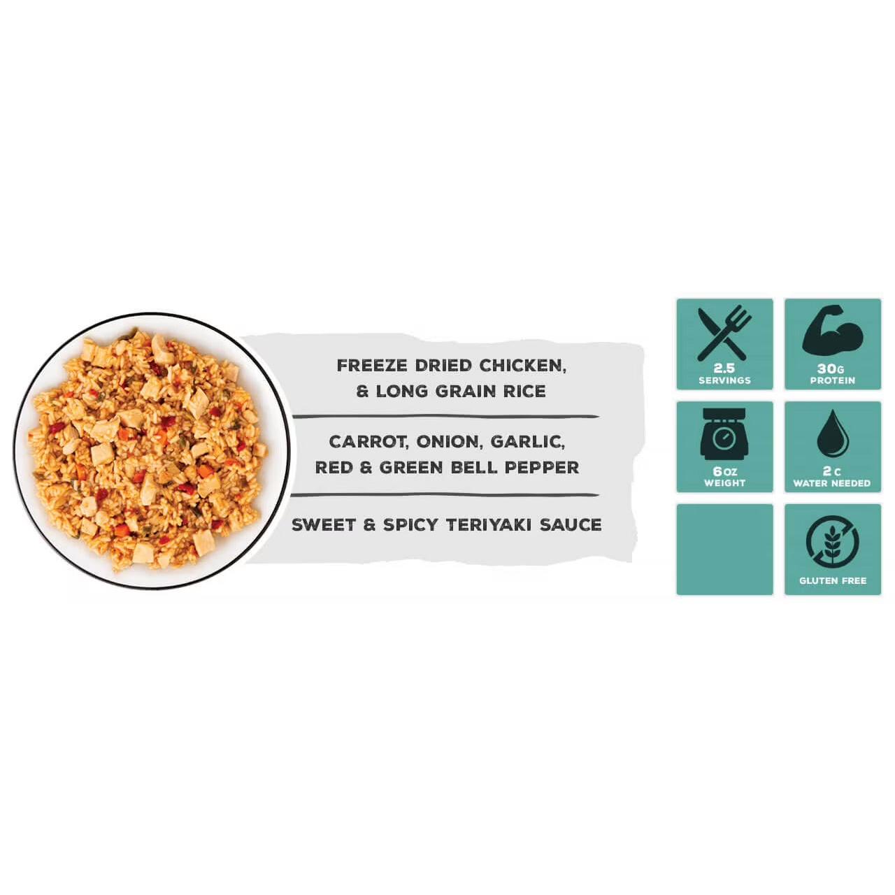 Treeline Teriyaki Chicken & Rice