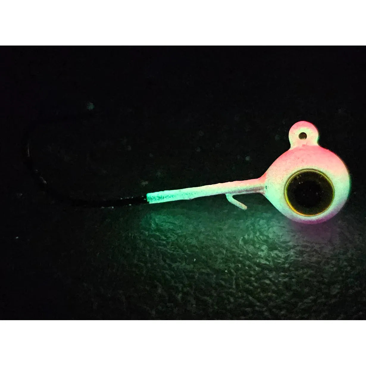 Walleye Hawgerz OMEGA GLOW “SPECIALS” Long Shank Jig- (3 PACK)