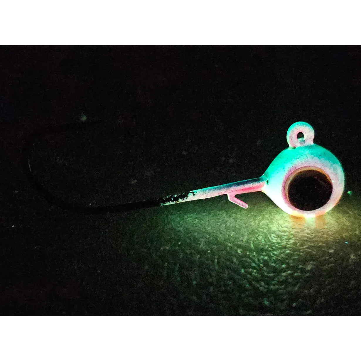 Walleye Hawgerz OMEGA GLOW “SPECIALS” Long Shank Jig- (3 PACK)