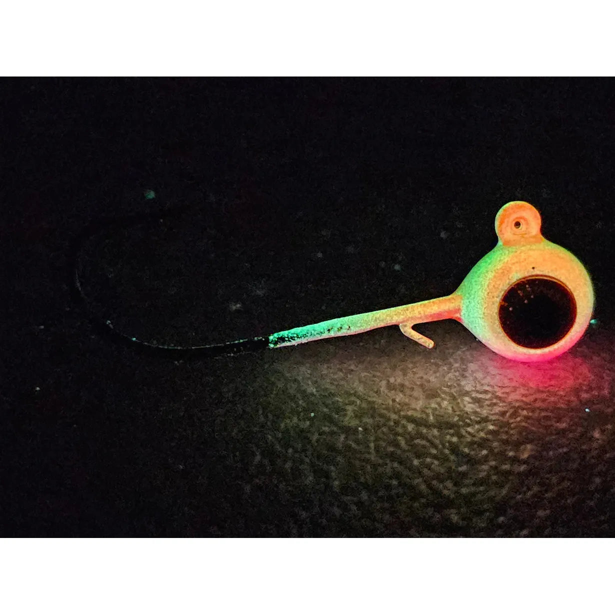 Walleye Hawgerz OMEGA GLOW “SPECIALS” Long Shank Jig- (3 PACK)