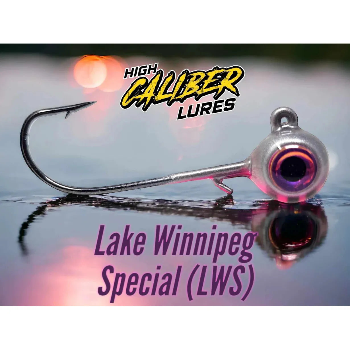 Walleye Hawgerz OMEGA “LAKE WINNIPEG SPECIAL” Long Shank Jig- (3 PACK)