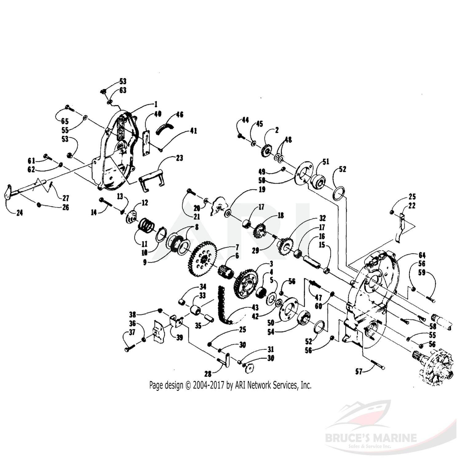 0602-085 GENUINE FACTORY ARCTIC CAT PART - FORK