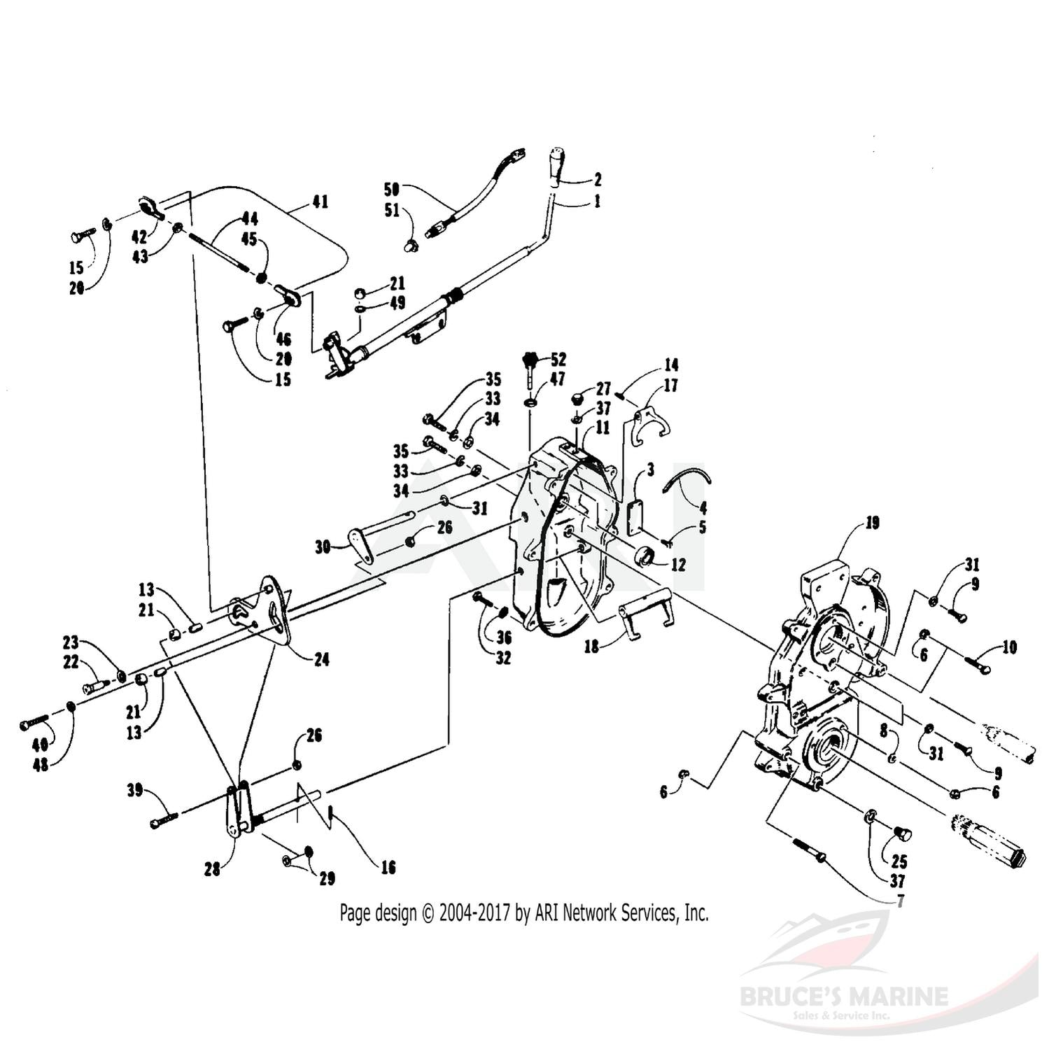 0602-206 GENUINE FACTORY ARCTIC CAT PART - BEARING