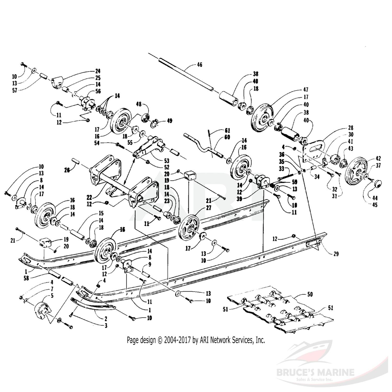 0604-380 GENUINE FACTORY ARCTIC CAT PART - AXLE