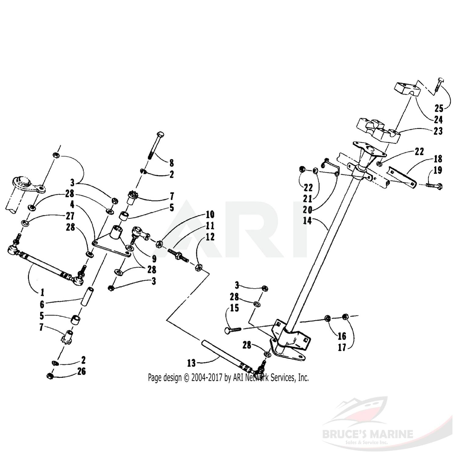 0604-380 GENUINE FACTORY ARCTIC CAT PART - AXLE