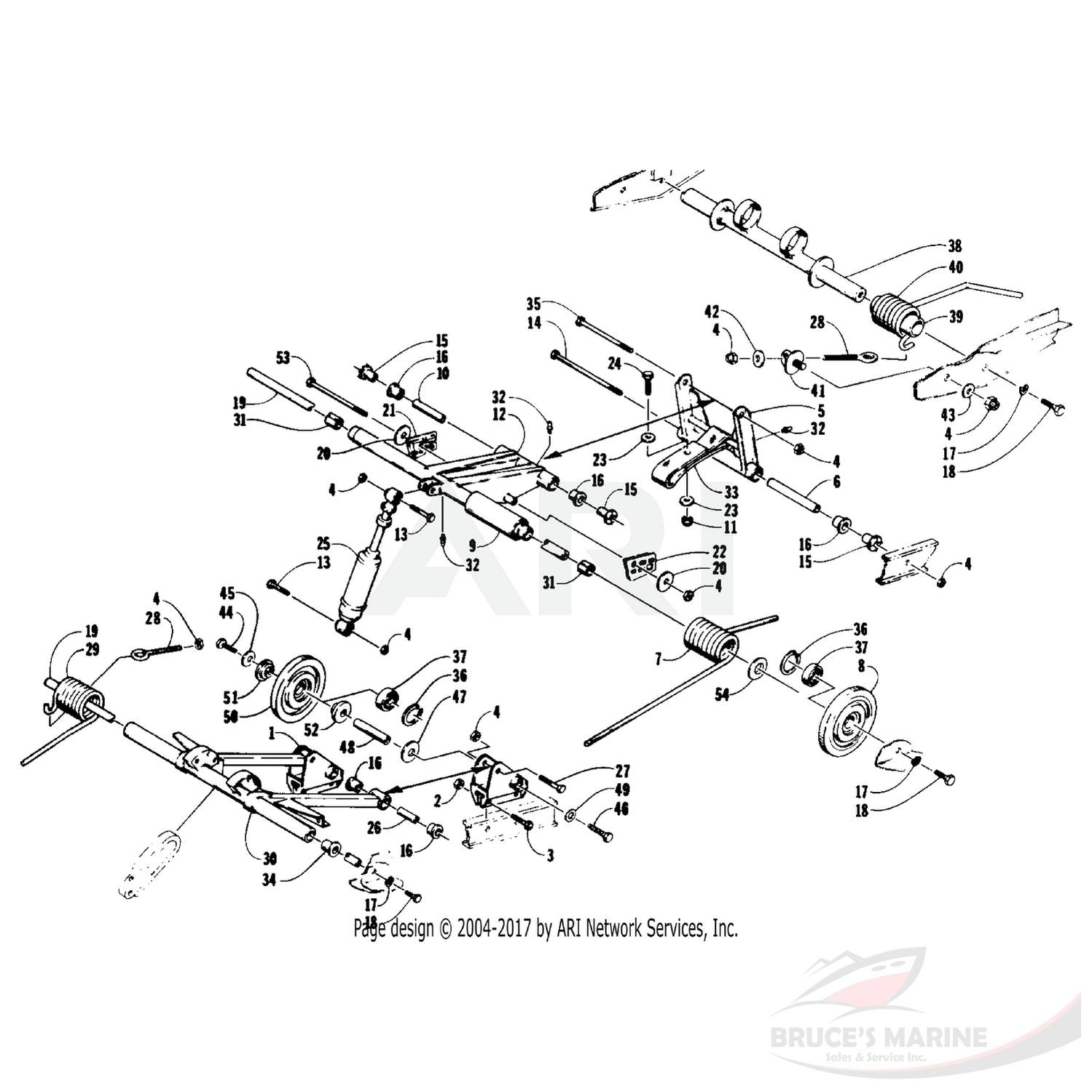 0604-380 GENUINE FACTORY ARCTIC CAT PART - AXLE