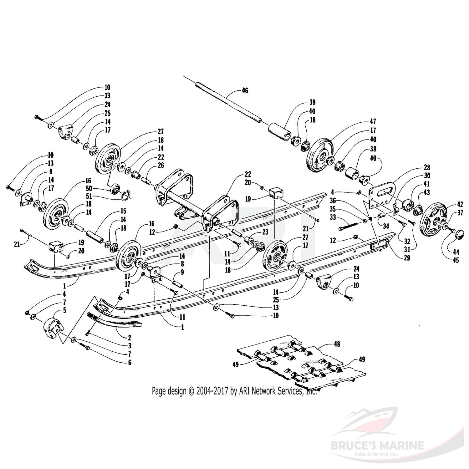 0604-380 GENUINE FACTORY ARCTIC CAT PART - AXLE