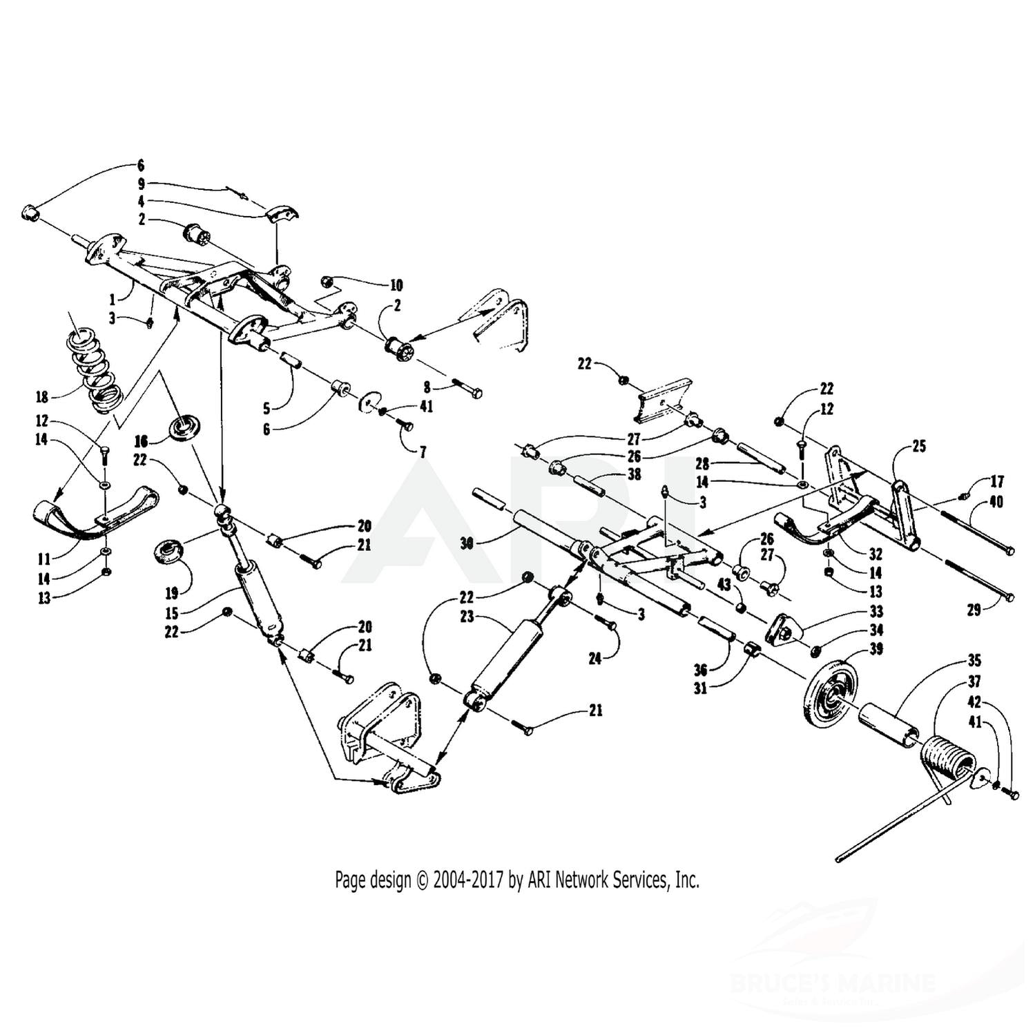 0604-412 GENUINE FACTORY ARCTIC CAT PART - STRAP, LIMITER
