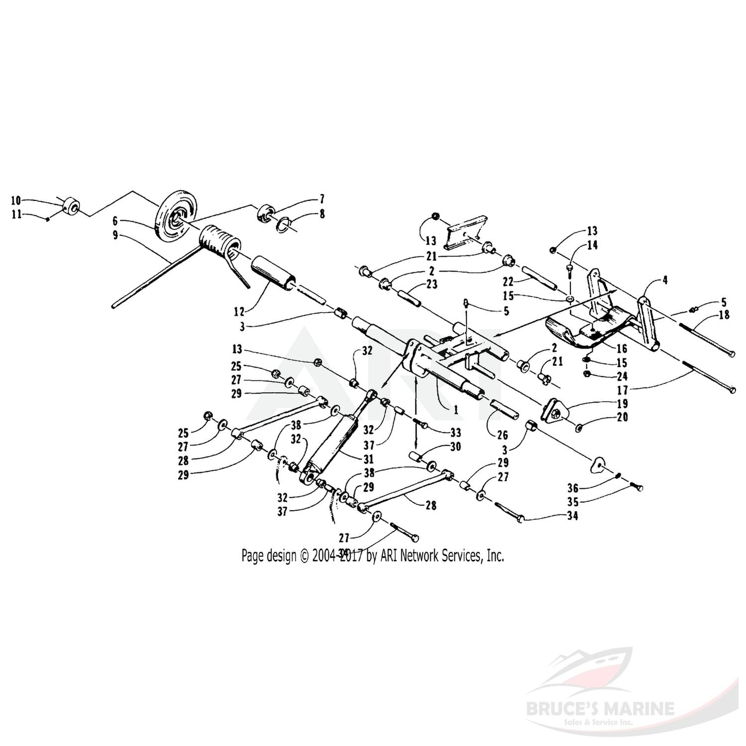 0604-644 GENUINE FACTORY ARCTIC CAT PART - SLEEVE