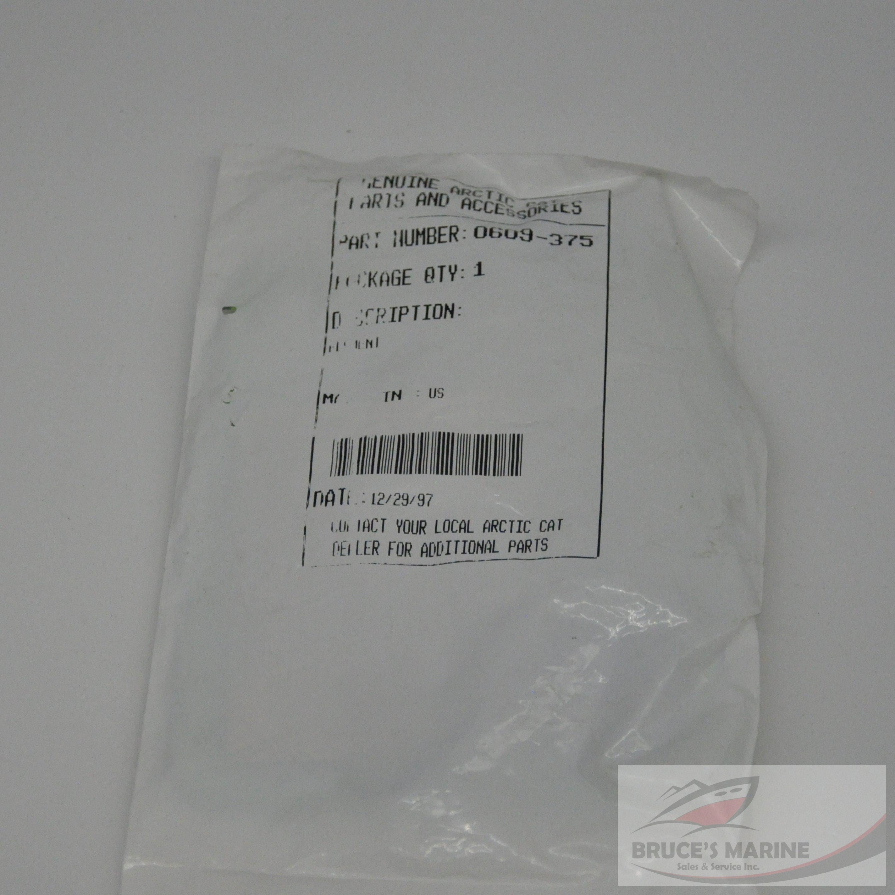 0609-375 GENUINE FACTORY ARCTIC CAT PART - ELEMENT