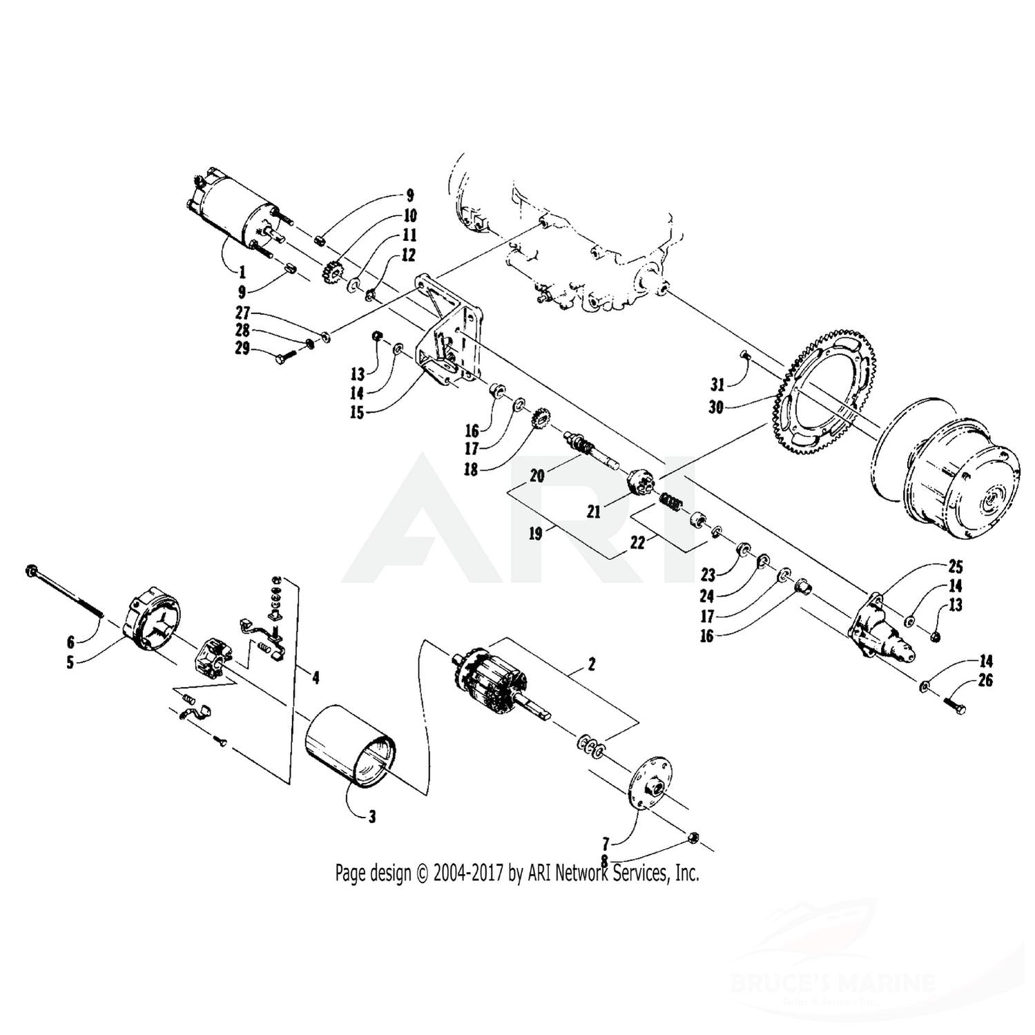 0623-212 GENUINE FACTORY ARCTIC CAT PART - SCREW