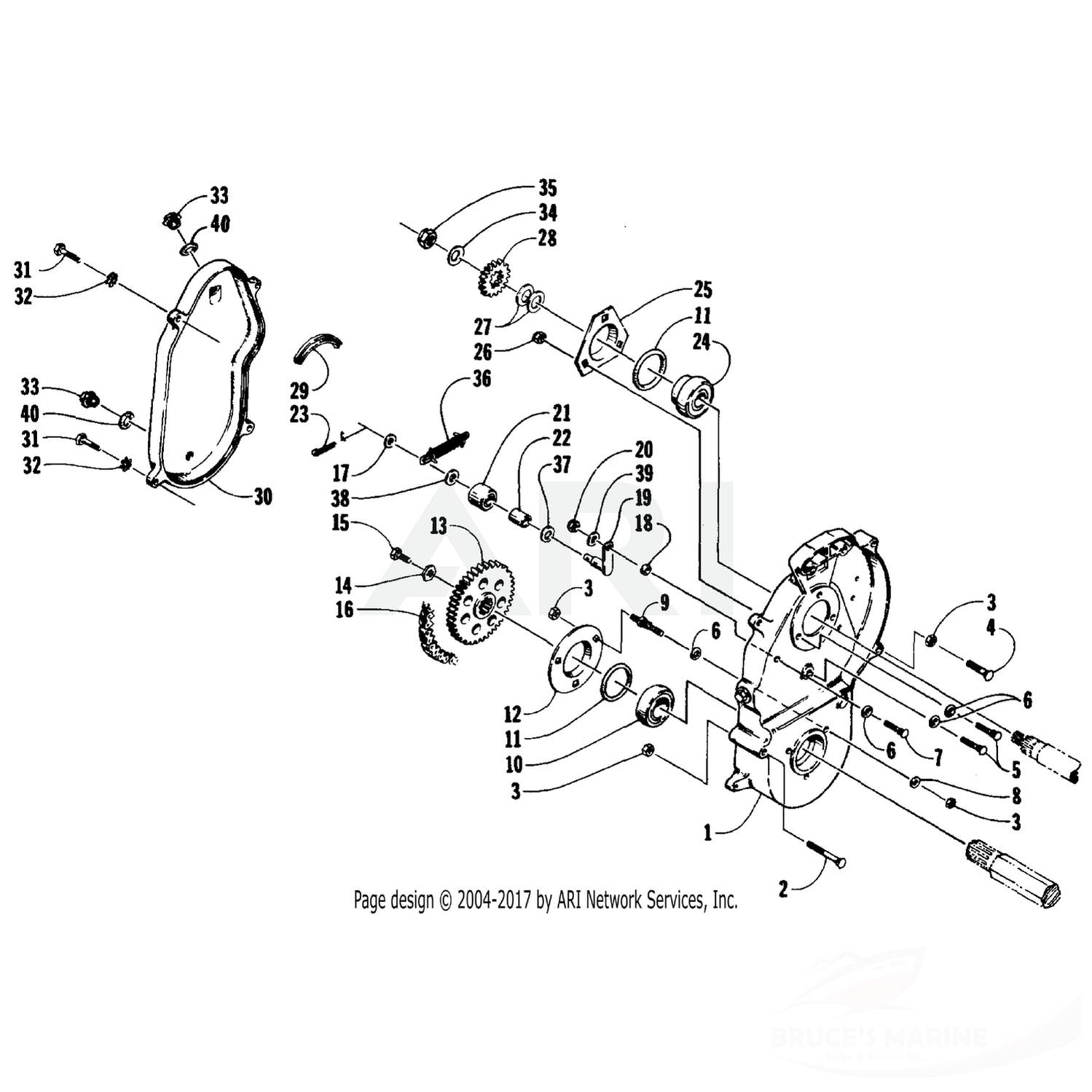 0623-317 GENUINE FACTORY ARCTIC CAT PART - STUD