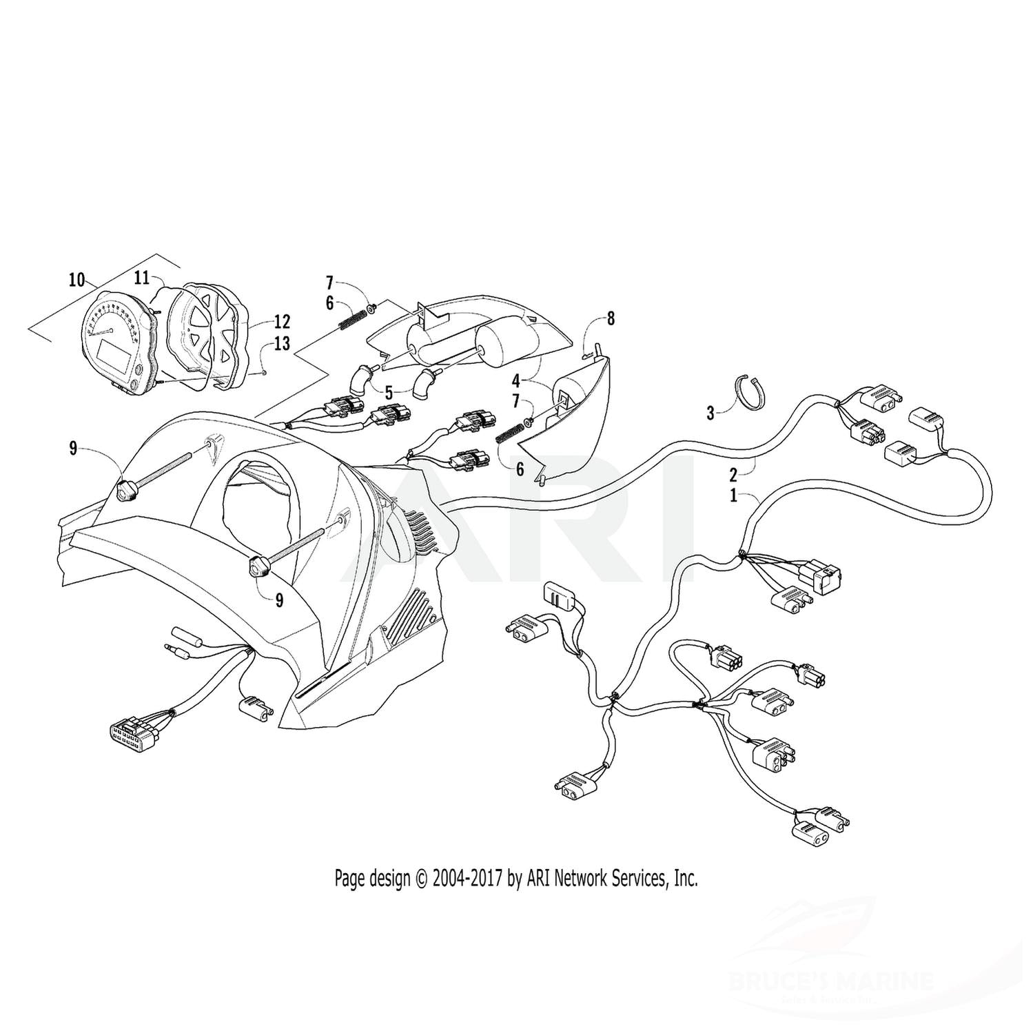0623-360 GENUINE FACTORY ARCTIC CAT PART - SPRING ADJUSTER