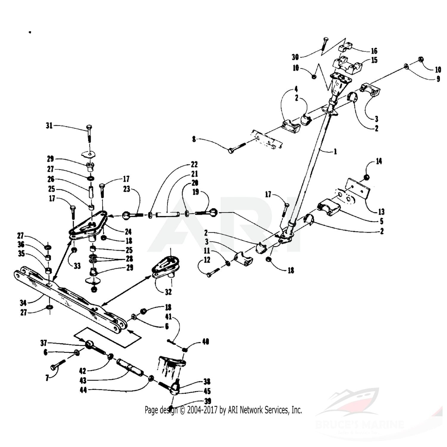 0623-451 GENUINE FACTORY ARCTIC CAT PARTS - GREASE FITTING
