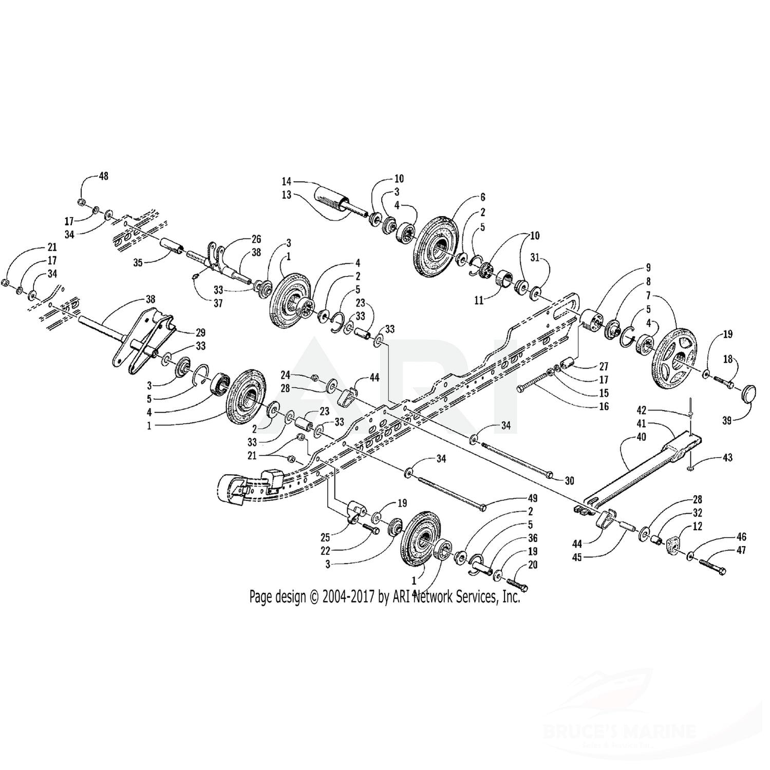 0623-675 GENUINE FACTORY ARCTIC CAT PART - WASHER