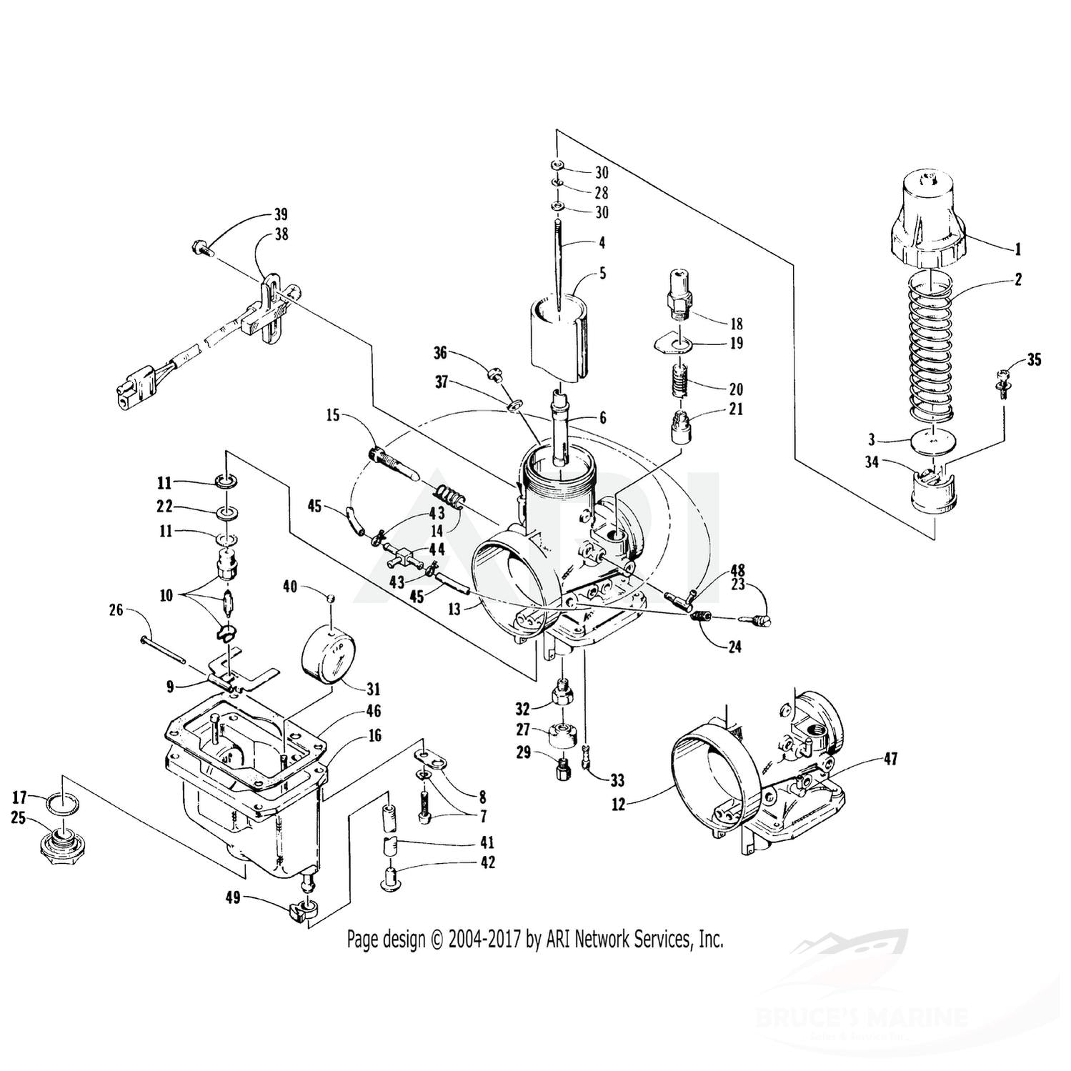 0630-008 GENUINE FACTORY ARCTIC CAT PART - SWITCH MAGNETIC CARB