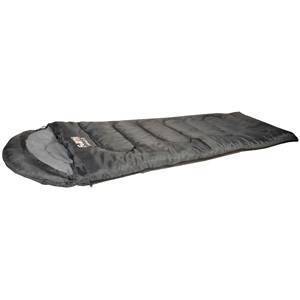 Comfort 3.5 5887 Sleeping Bag, 73 in L, 29-1/2 in W, Polyester, Black/Red
