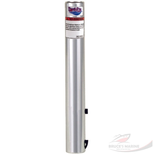 ATTWOOD SNAP-LOCK 1.77" FIXED HEIGHT POST ANODIZED ALUMINUM 13"