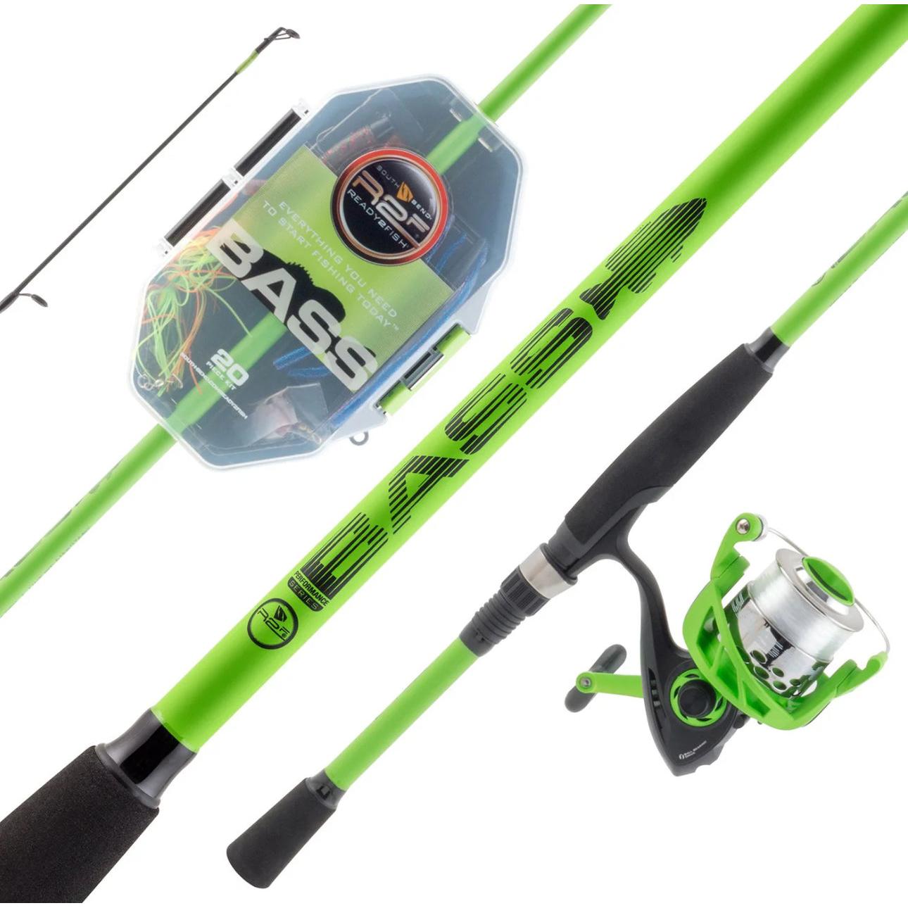 Bass Spinning Combo with Tackle Kit