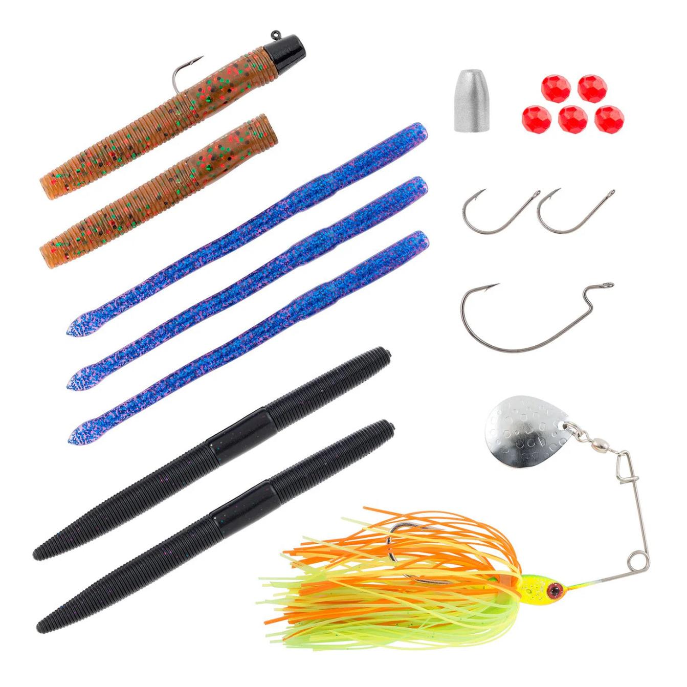 Bass Spinning Combo with Tackle Kit