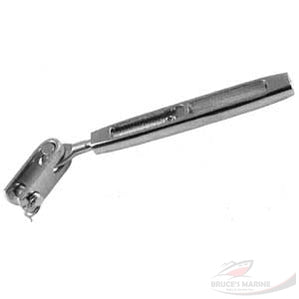 Bluewave Chrome/Brass Turnbuckle Body and Toggle Combo (Imperial UNF)