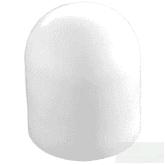 DOCK EDGE DE91111F LEG CAP, 4 PACK, WHITE