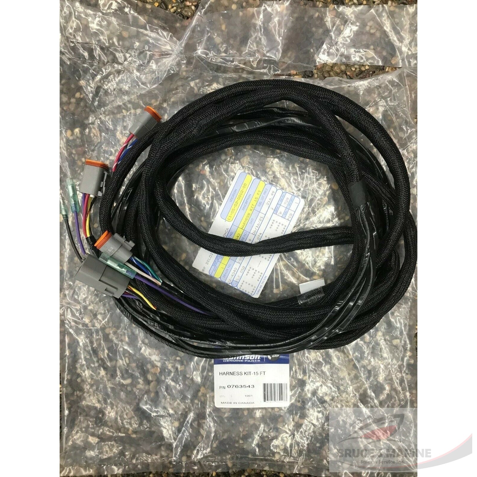 EVINRUDE/JOHNSON/OMC/BRP NEW OEM HARNESS KIT- 15FT #763543