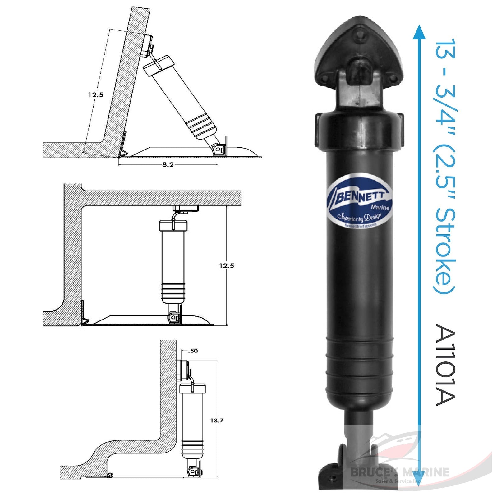 HYDRAULIC ACTUATOR ASSEMBLY A1101A