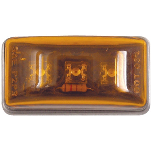 Led Sealed Stud Mount Side Marker/Clearance Light Amber 52561