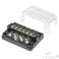 MODULAR FUSE MODULAR GROUND BUSS BAR MARINE BLACK, TRANSPARENT #746870