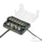 MODULAR FUSE MODULAR GROUND BUSS BAR MARINE BLACK, TRANSPARENT #746870
