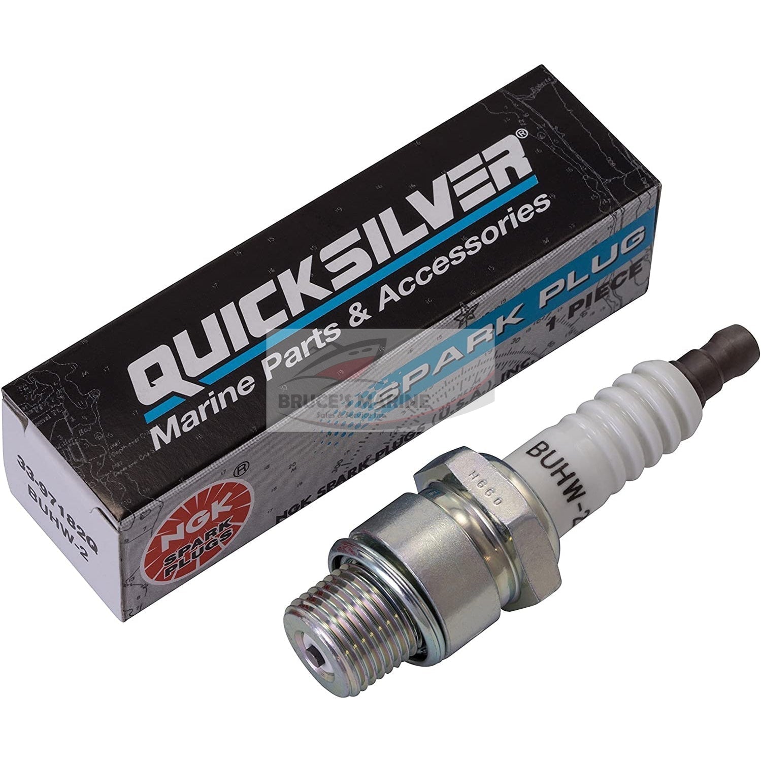 NGK BUHW2 Spark Plug Bruces Marine Sales and Service, Inc