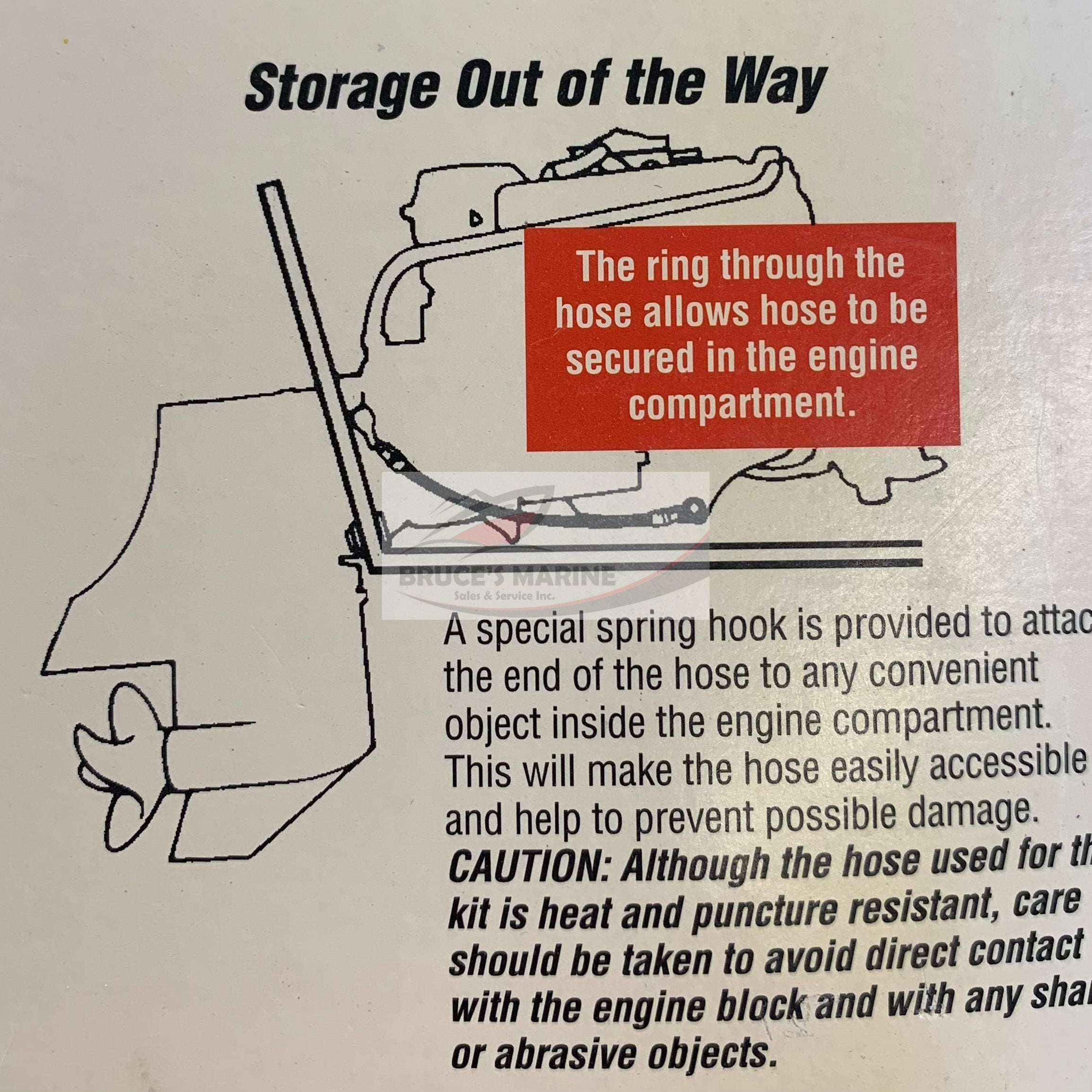 NEW GOLDENEYE MARINE I/O INBOARD ENGINE CRANKCASE OIL DRAIN KIT