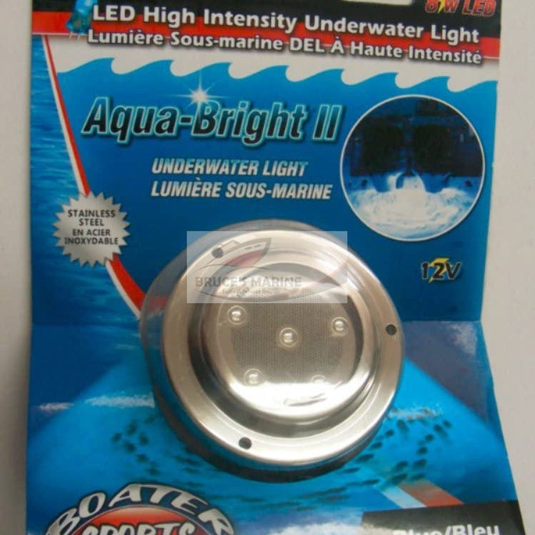 NEW LED UNDERWATER LIGHT WHITE BOATER SPORTS 51094