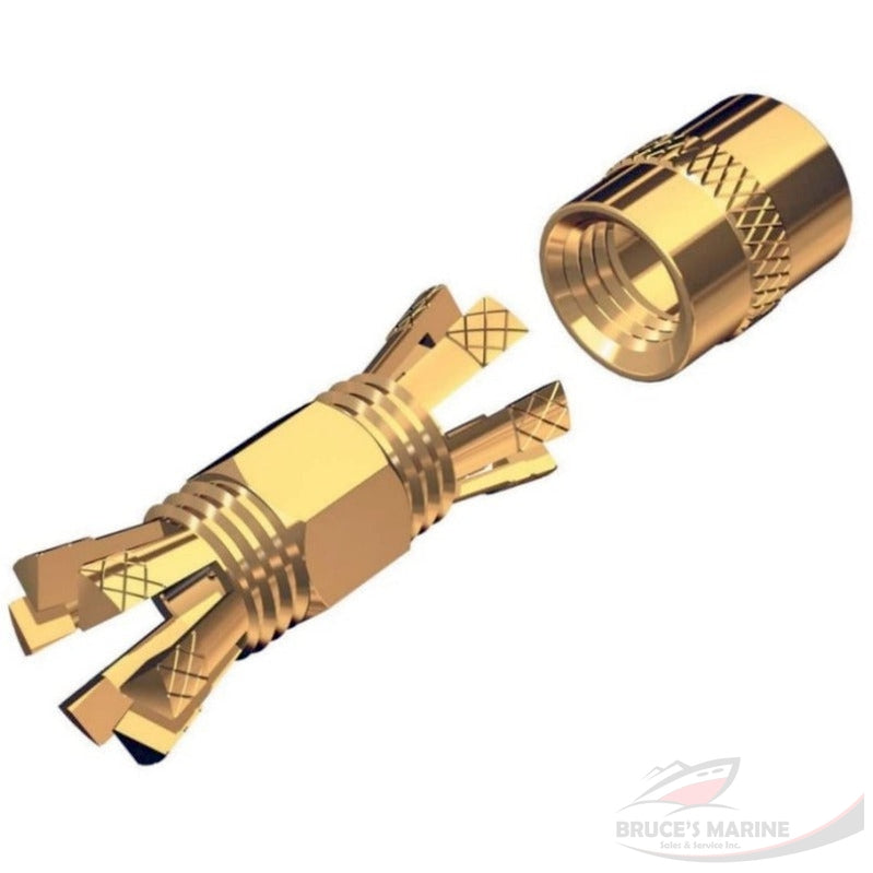 PL-258-CP-G CONNECTOR FOR RG-8X OR RG58/AU COAX