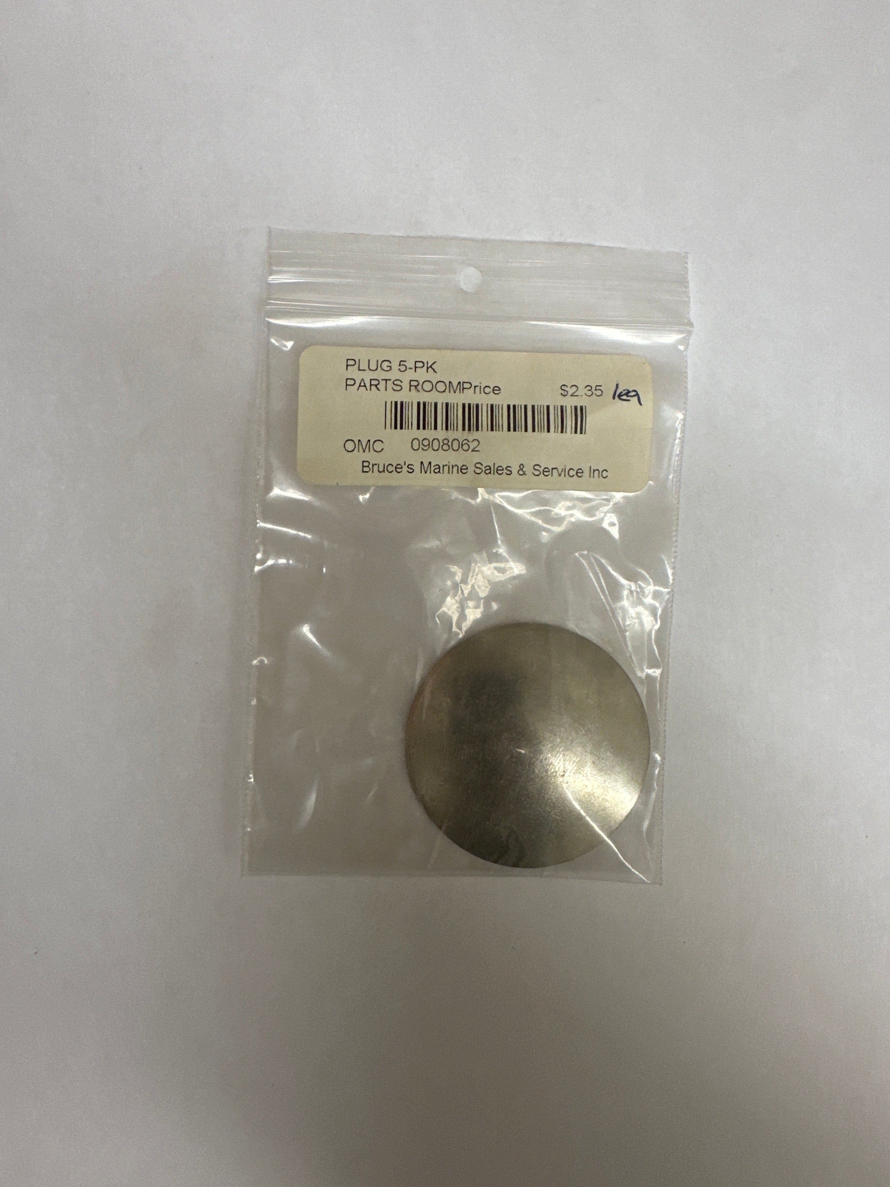 PLUG 5-PK P/N 908062