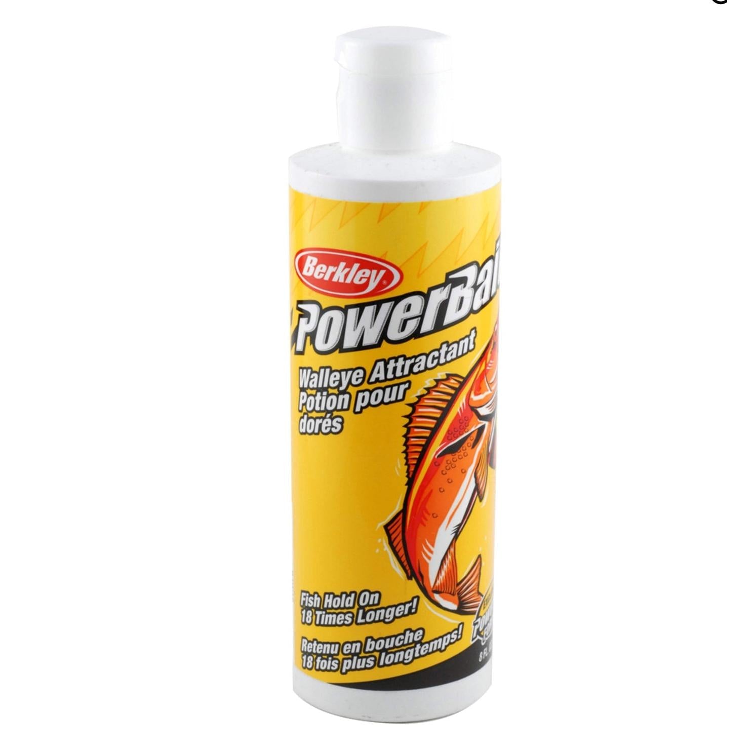 PowerBait Attractant Walleye 8oz Plastic Bottle