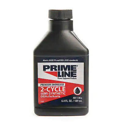 Prime Line Premium Smokeless 2-Cycle 40:1 Oil (6.4 Ounce Bottle)