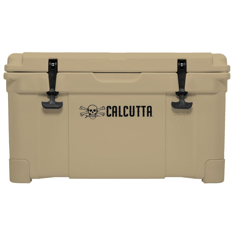 Renegade Cooler 35 Liter White w/Removeable Tray & LED Drain Plug, EZ-Lift Rope Handles