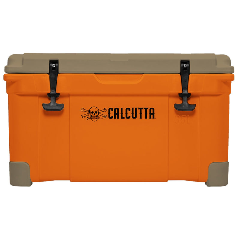 Renegade Cooler 35 Liter White w/Removeable Tray & LED Drain Plug, EZ-Lift Rope Handles