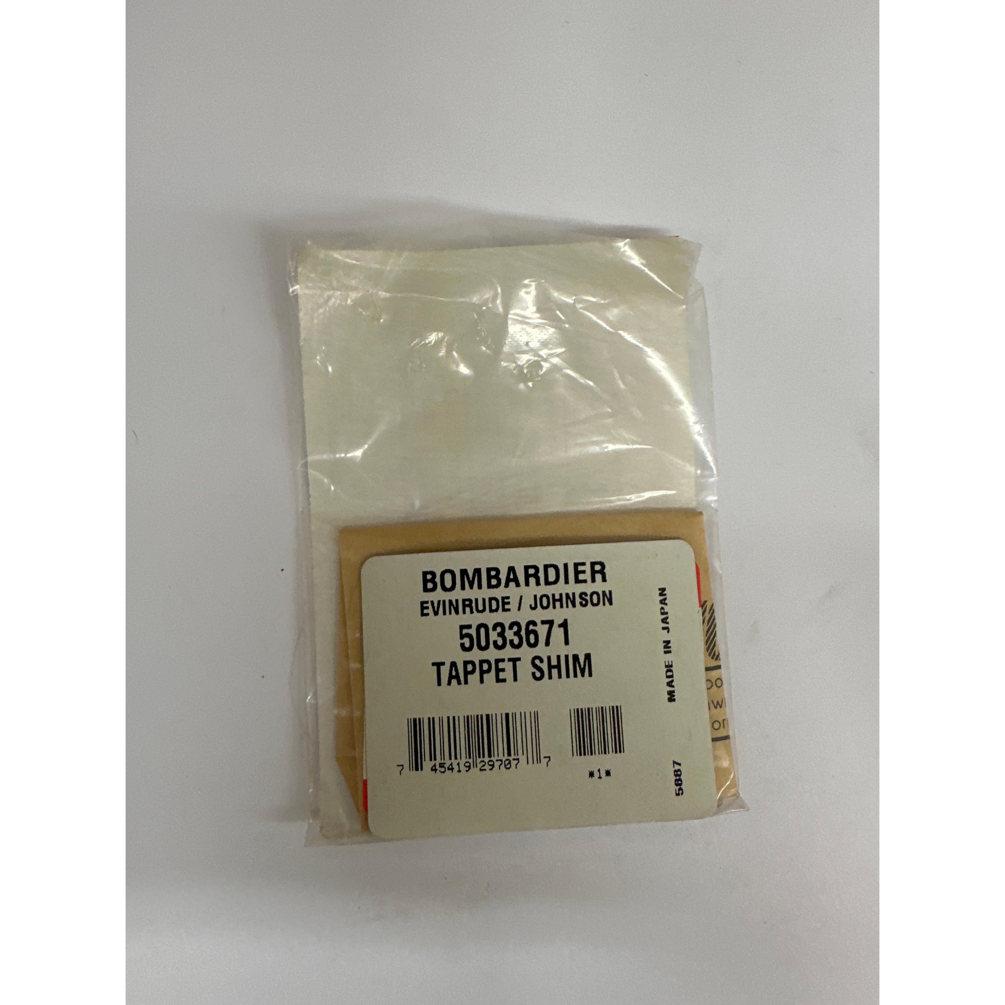 SHIM, TAPPET P/N 5033671