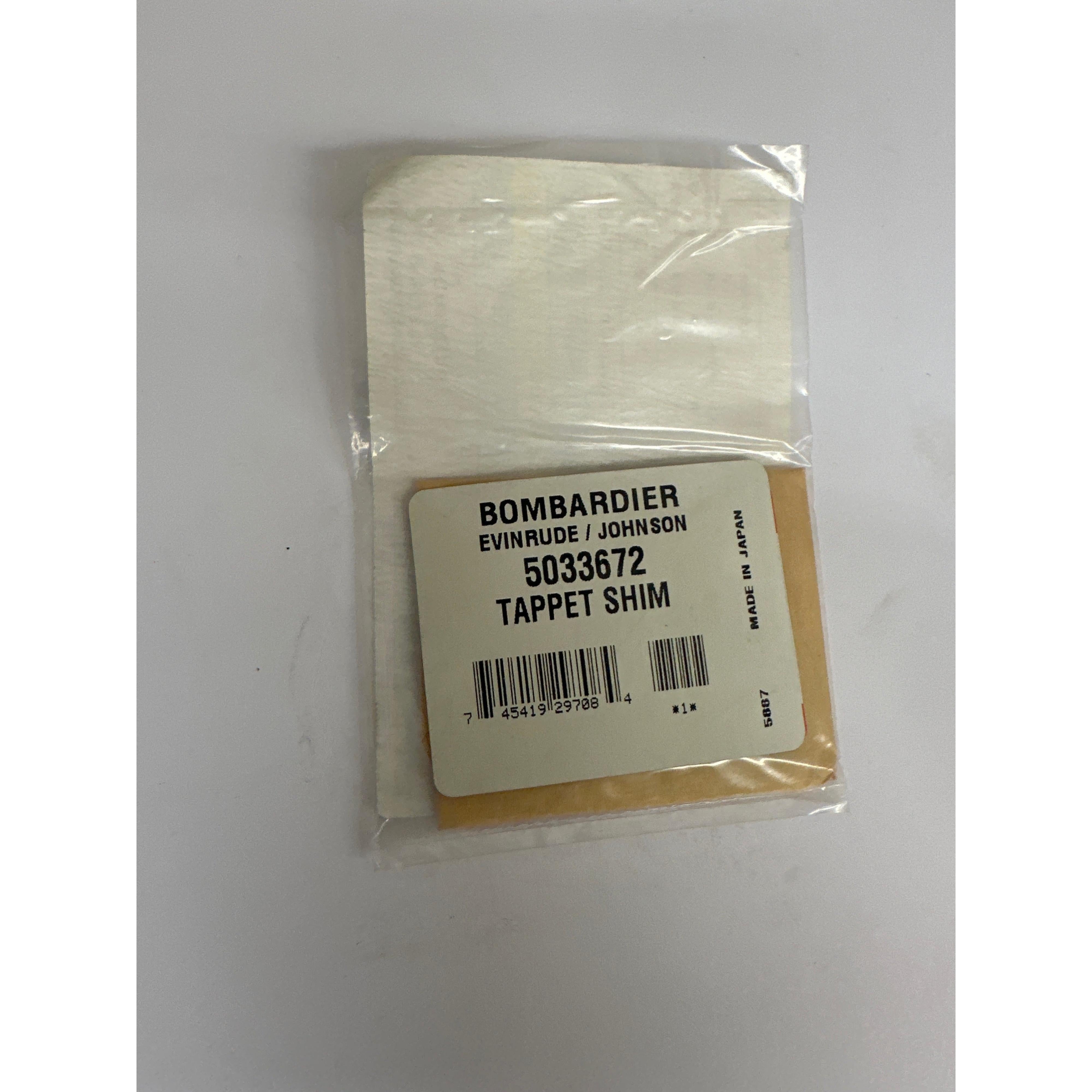SHIM, TAPPET P/N 5033672