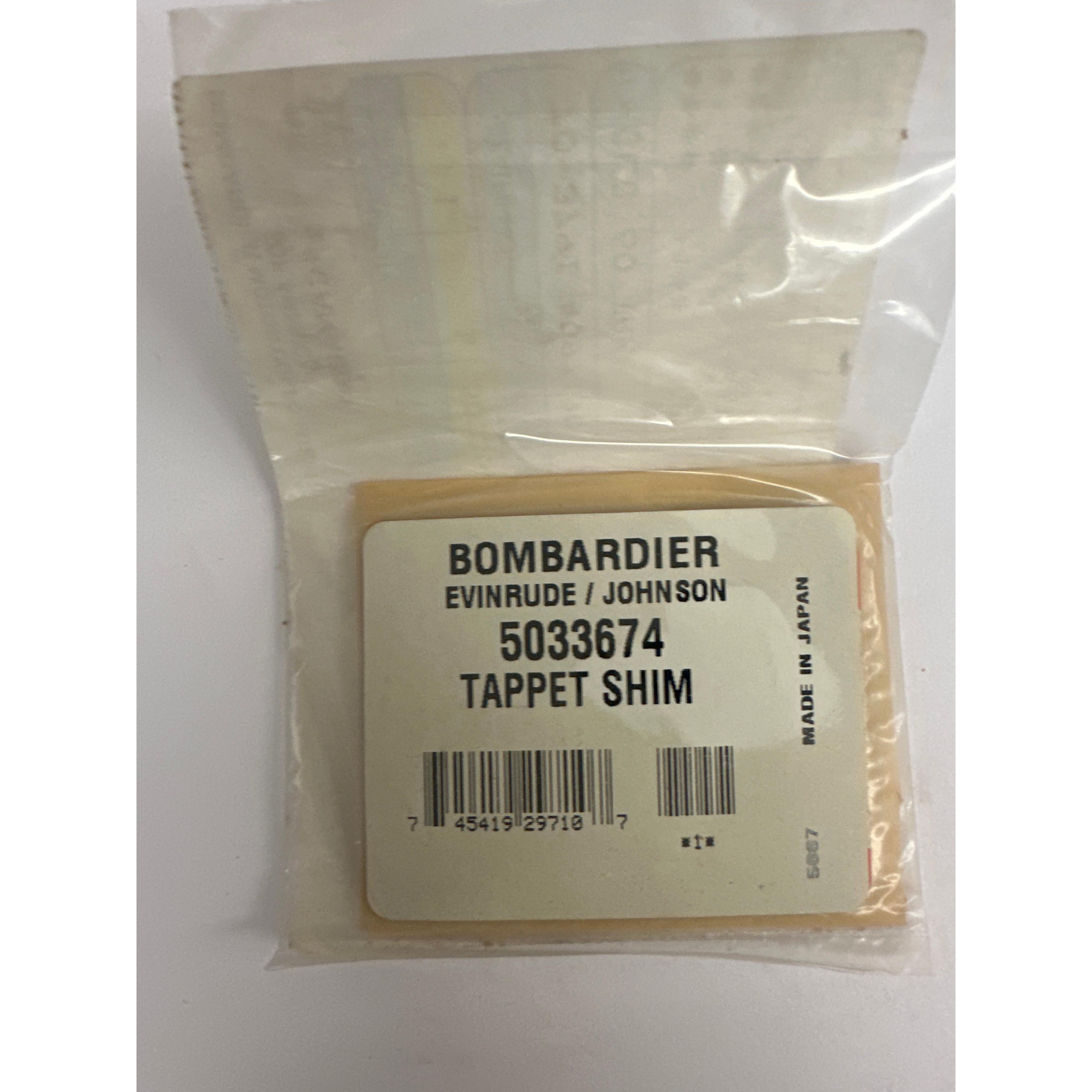 SHIM, TAPPET P/N 5033674