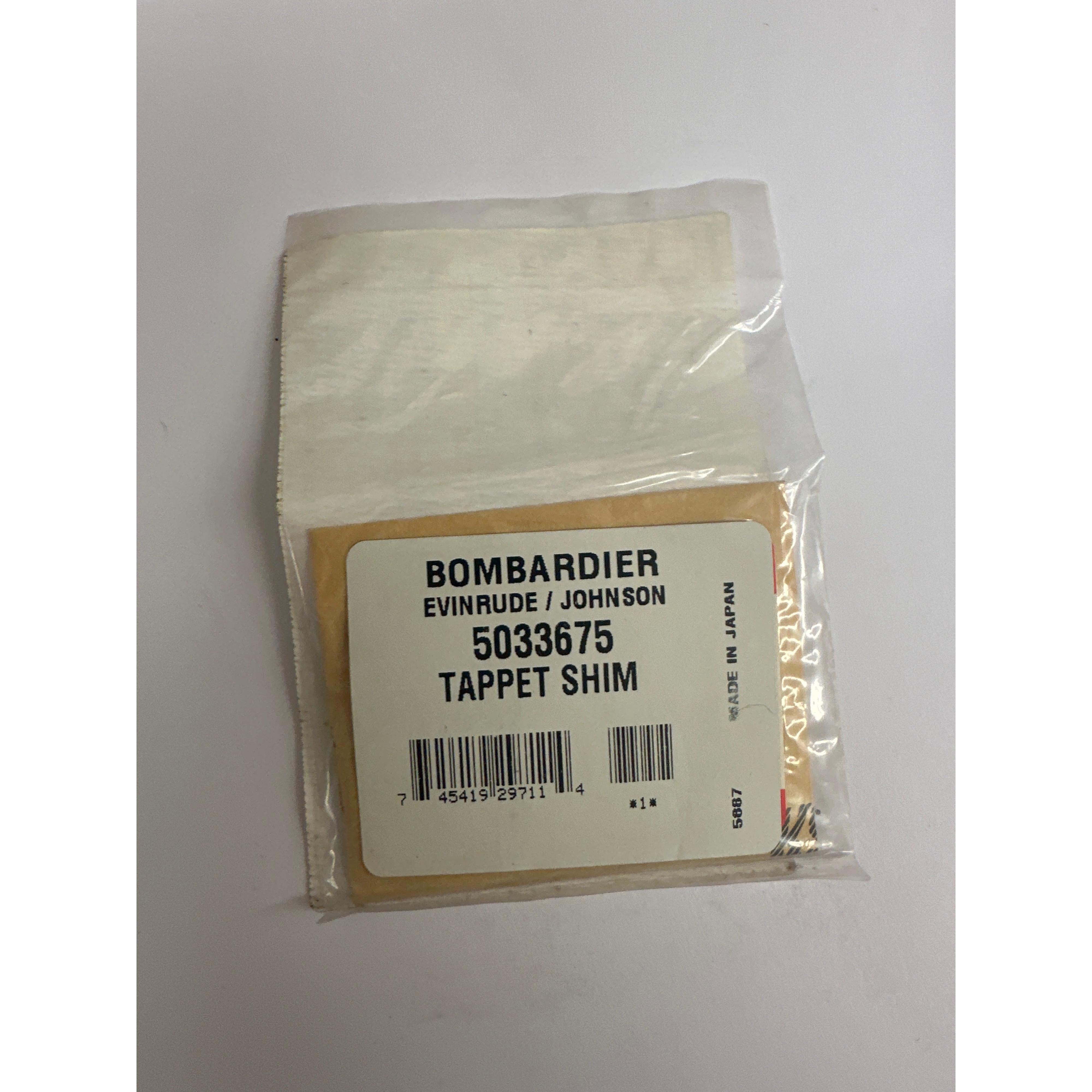 SHIM, TAPPET P/N 5033675
