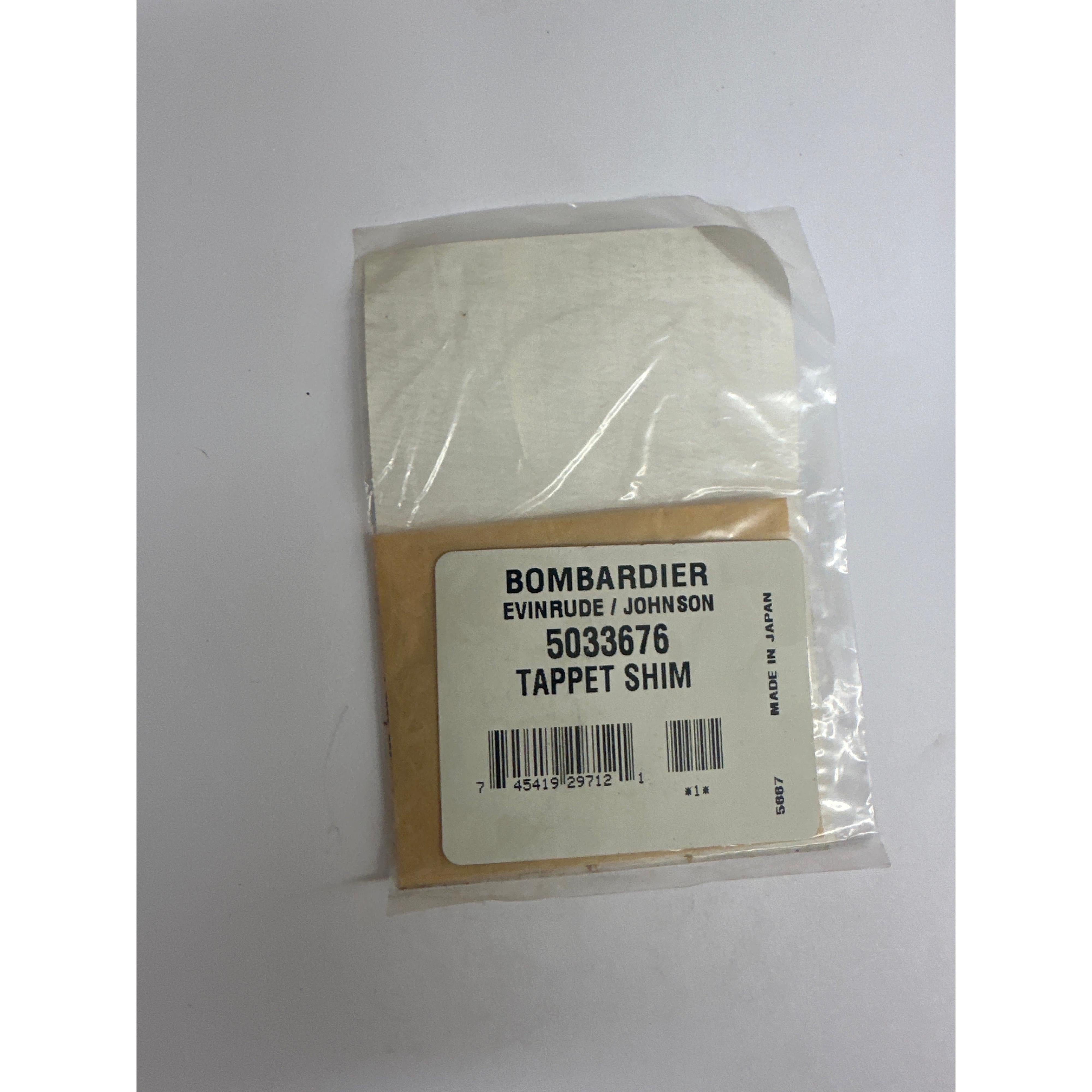 SHIM, TAPPET P/N 5033676