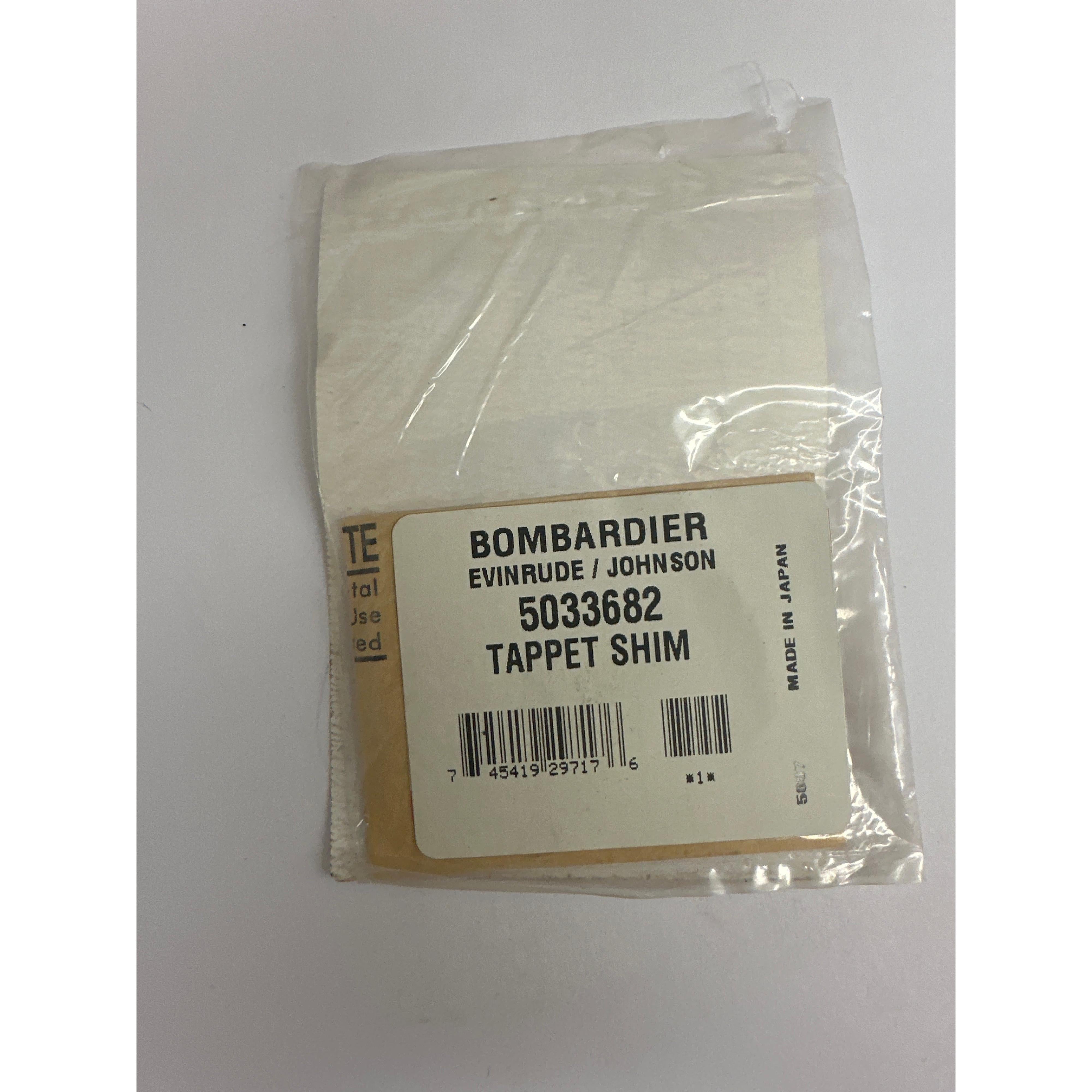 SHIM, TAPPET P/N 5033682