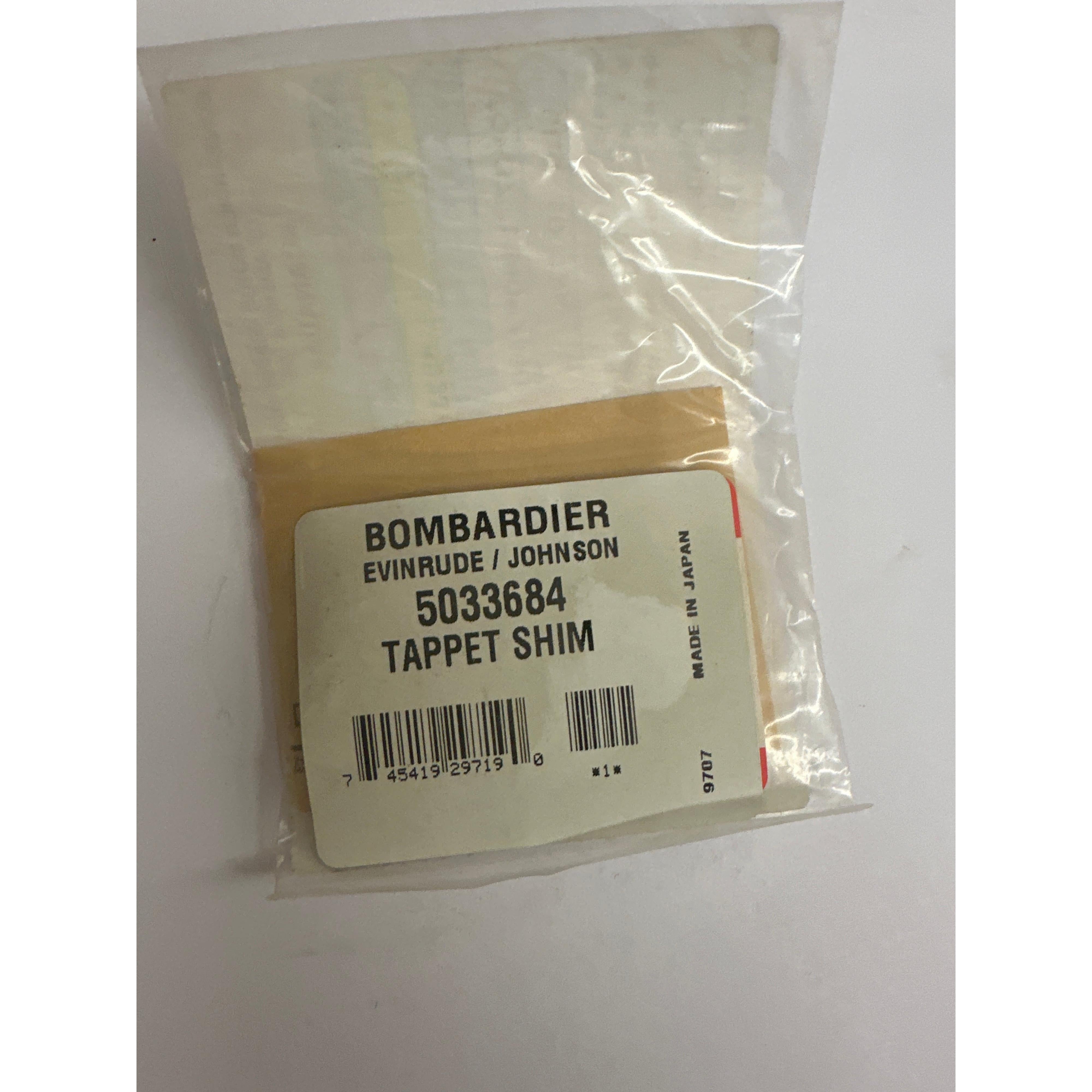 SHIM, TAPPET P/N 5033684